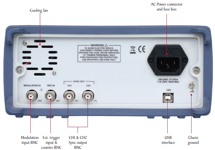 B&K Precision 4047B Dual Channel Function/Arbitrary Generator B&K Precision 4047B Dual Channel Function/Arbitrary Generator